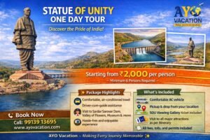 Read more about the article Statue of Unity 1 Day Tour Package from Ahmedabad & Vadodara