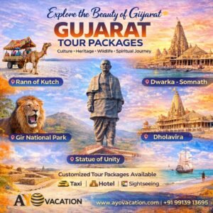 Read more about the article Gujarat Holiday Packages – Explore the Best of Gujarat with Ayo Vacation