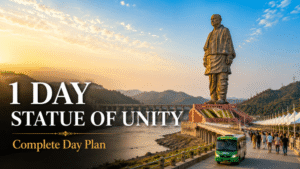 Read more about the article 1 Day Statue of Unity Itinerary — Complete Day Plan